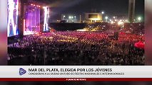 MAR DEL PLATA, ELEGIDA POR LOS JÓVENES