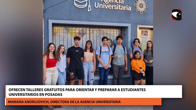 Ofrecen talleres gratuitos para orientar y preparar a estudiantes universitarios en Posadas