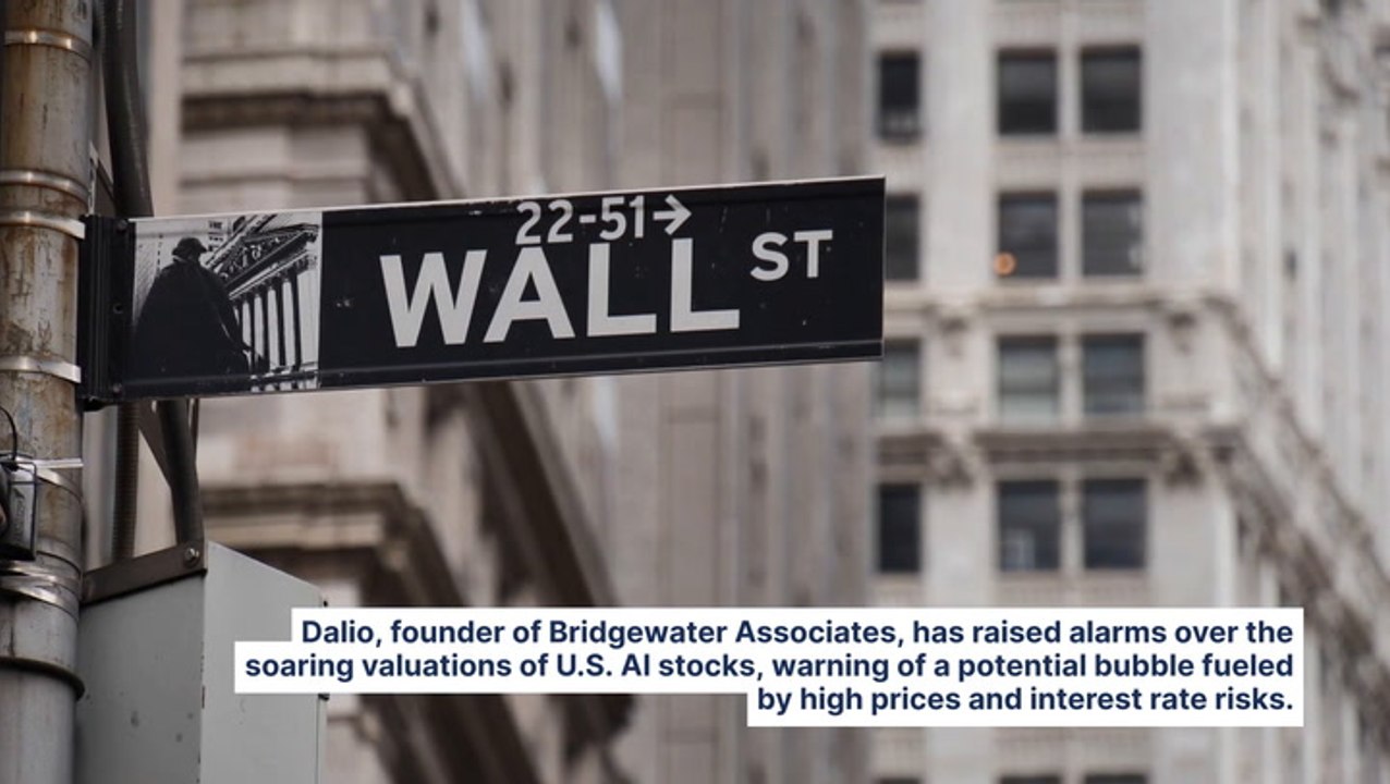 Billionaire Investor Ray Dalio Sounds Alarm On Potential AI Stock Bubble Akin To Dotcom Crash: '...Very Similar To Where We Were Between 1998 Or 1999'