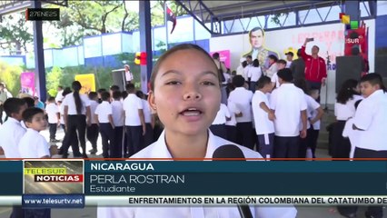 Inicia nuevo ciclo escolar en Nicaragua