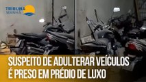 Suspeito de adulterar veículos é preso em prédio de luxo em Vila Velha