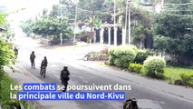 Est de la RDC: violents combats dans Goma, des milliers de Congolais fuient
