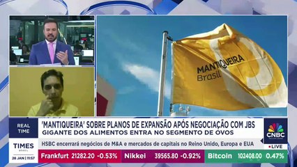 Diretor da Mantiqueira comenta expansão após negociação com JBS: "Estratégia é internacionalização"