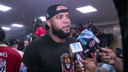 Sócrates Brito describe como uno de los momentos más especiales hacer el último out