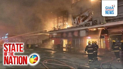 Restaurant sa Macapagal Blvd sa Pasay City, nasunog | SONA