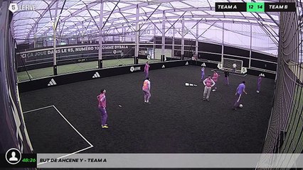 But de Ahcene Y - Team A