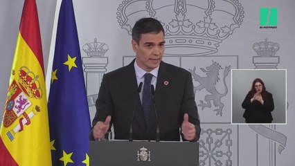 Sánchez: "Sudamos la camiseta hasta el final y al final las cosas salen en favor de la mayoría social".