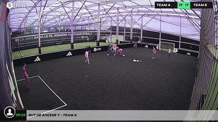 But de Ahcene Y - Team A