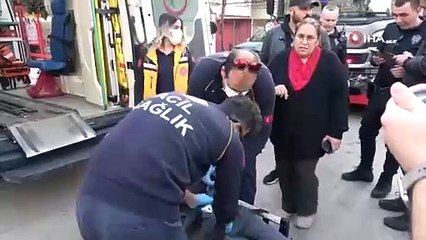 Antalya’da çıkan yangında 2 kişi dumandan etkilendi