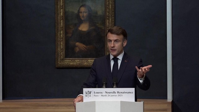 Nouvelle entrée, Joconde déplacée, tarif différencié… Les annonces de Macron pour le Louvre