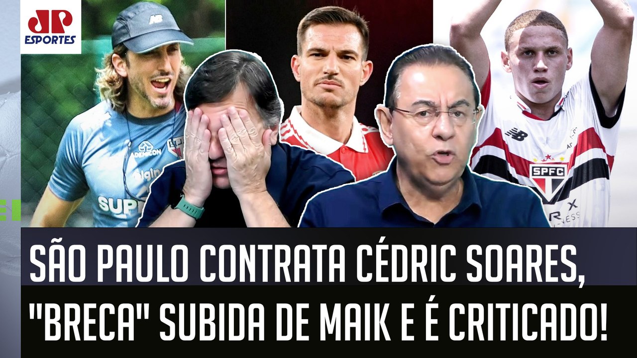"NÃO DÁ PRA ENTENDER!!! É IMPRESSIONANTE como o São Paulo..." Cédric Soares no SPFC é CRITICADO!