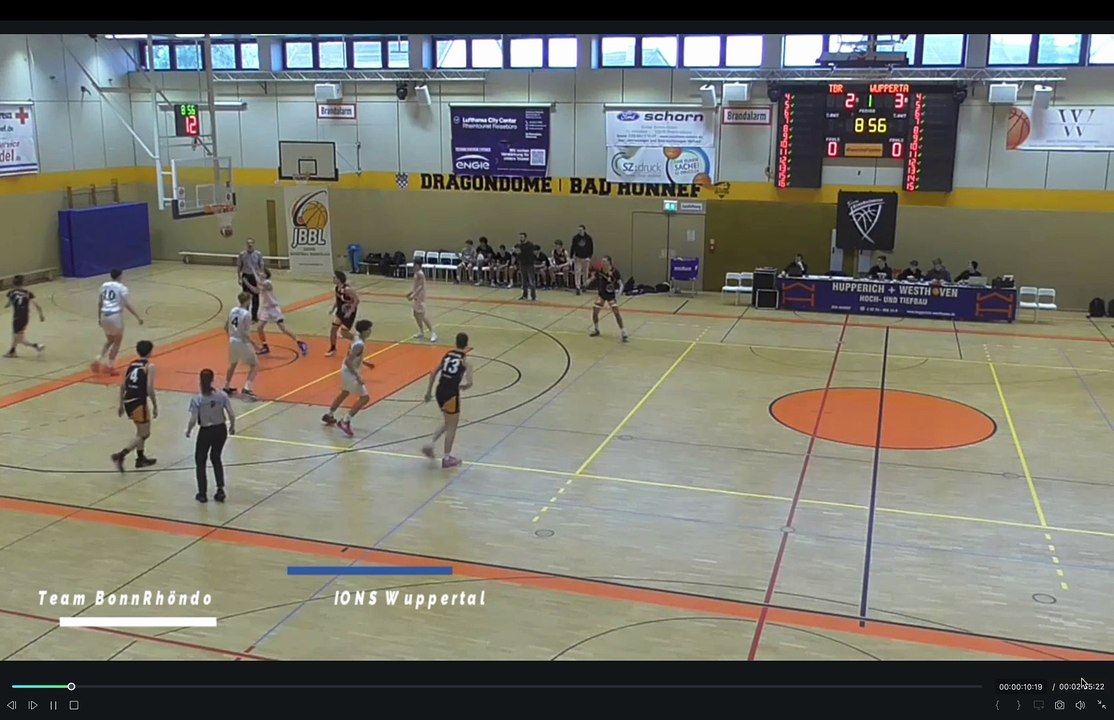 19.01.2025 Team BonnRhöndorf - Young LIONS Wuppertal