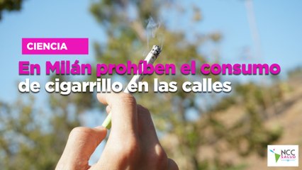 En Milán prohíben el consumo de cigarrillo en las calles