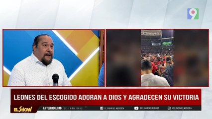 Albert Pujors logra el campeonato con Leones del Escogido | El Show del Mediodía