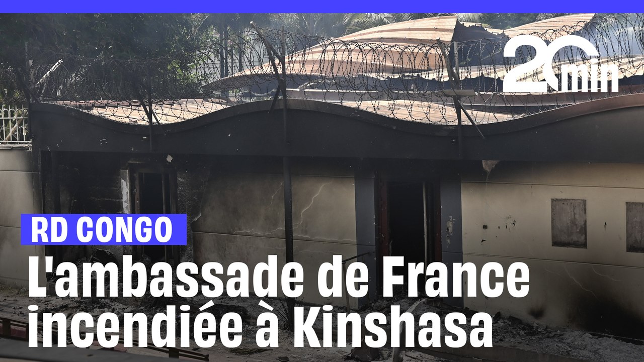République démocratique du Congo: L'ambassade de France incendiée par des manifestants