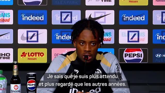 Francfort - Wahi : "Continuer d'apprendre, c'était le mieux pour moi"