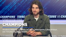 Andrea Mifsud, cycliste de l'équipe Nice Métropole, est l'invité de Terre de Champions