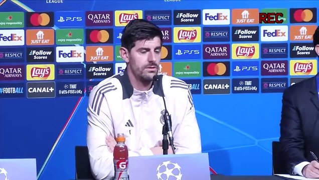 Courtois : «Pour l'instant, Brest est au-dessus de nous» - Foot - C1 - Real Madrid