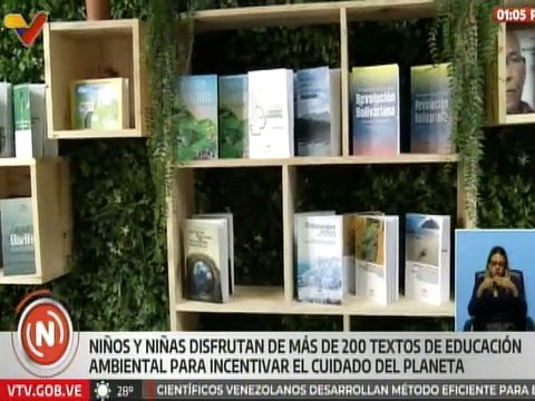 Caracas | Gobierno nacional inaugura aula virtual de educación ambiental dirigida a niños y niñas