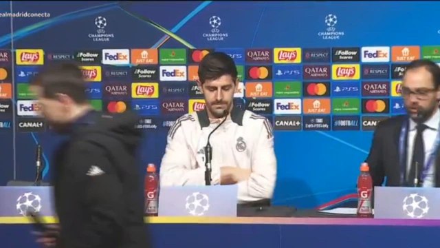 Courtois, rueda de prensa completa previa al Brest vs. Real Madrid