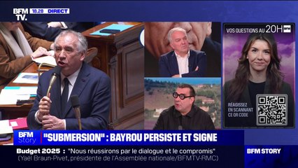Immigration: "Je ne pense pas qu'il y ait une submersion dans nos villages français" réagit Richard Ramos, député "Les Démocrates" et proche de François Bayrou