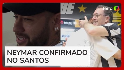 Presidente do Santos confirma retorno de Neymar