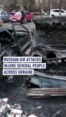 Russian air attacks injure several people across Ukraine