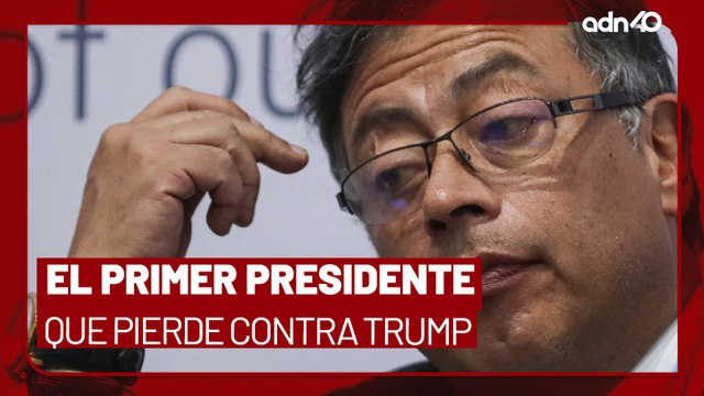 Donald Trump pone en jaque a Gustavo Petro por no querer recibir migrantes deportados