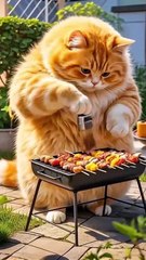 A tiger came to play with me today.