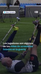 Ucrania celebra un torneo de fútbol para amputados