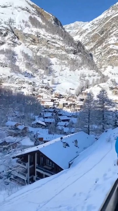 LE MAGNIFIQUE village suisse de Zermatt
