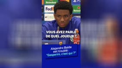 Balde Clash: Who Is Gasperini? 🤔 Barça Defender Faces Embarrassment Before Champions League Match