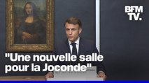 Joconde, nouvelle tarification… Emmanuel Macron annonce un plan de rénovation du Louvre