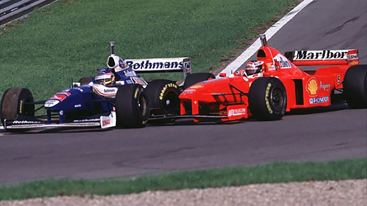 LE MAUVAIS GESTE DE SCHUMACHER ! - Saison 1997