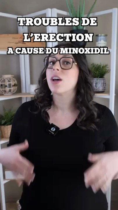 Troubles de l’erection avec le minoxidil ? 😰😱😳