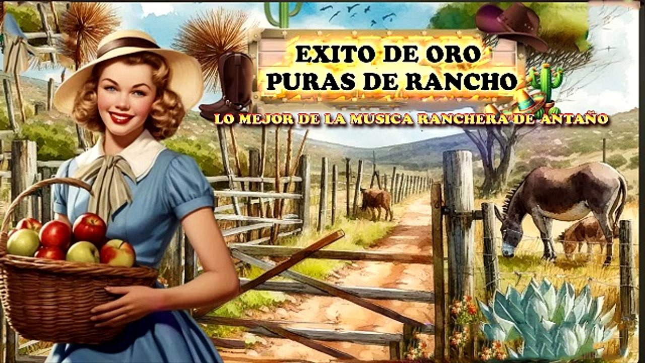 EXITOS DE ORO PURAS DE RANCHO LO MEJOR DE LA MUSICA RANCHERA DE ANTAÑO