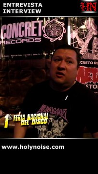 Seguimos creyendo en el Metal Hecho en México CONCRETO RECORDS #FeriaNacionalDelDisco #Queretaro