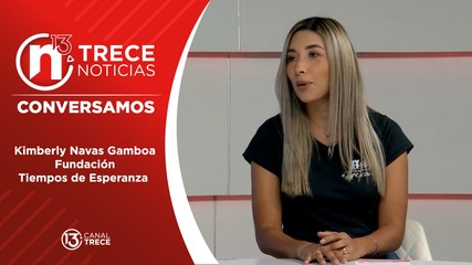 Conversamos con: Kimberly Navas Gamboa.  Fundación Tiempos de Esperanza