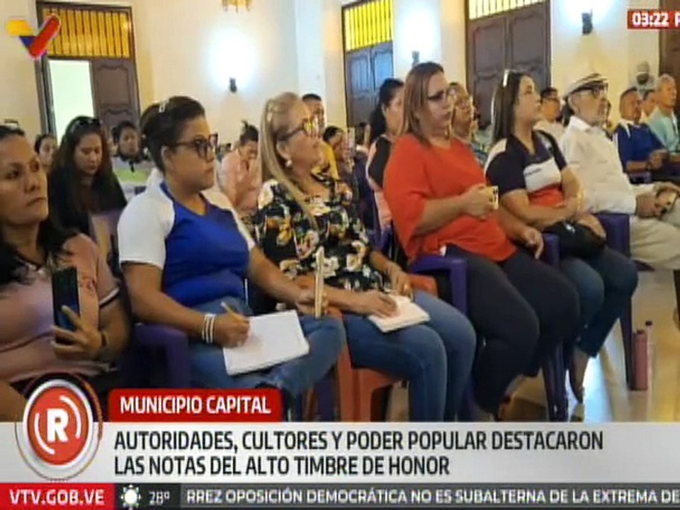Realizan conversatorio en conmemoración a los 114 años del Himno del estado Barinas