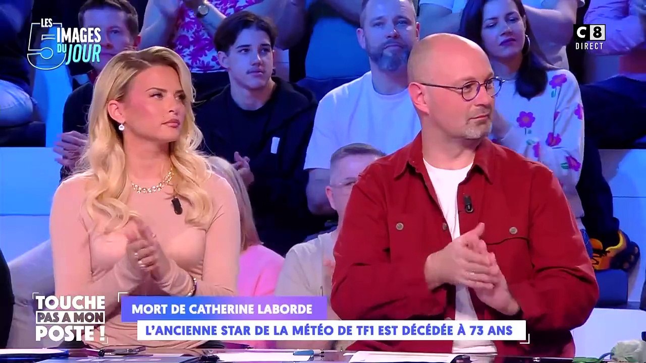 “Elle faisait partie de la famille” : très ému, Cyril Hanouna rend hommage à Catherine Laborde dans TPMP