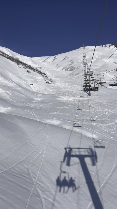 JOLIE MATINÉE sur le télésiège