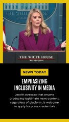 White House Press Secretary Karoline Leavitt Expands Media Access to Social Media Creators