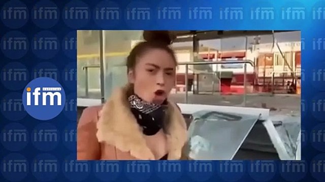 El momento en que Epa Colombia fue capturada en una de sus peluquerías