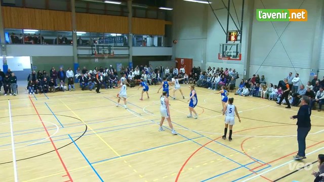 1/2 finale Coupe AWBB : Ciney - Ottignies