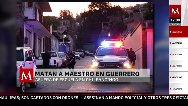 Asesinan a maestro de educación física al lado de la escuela donde trabajaba en Chilpancingo