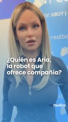 ¿Quién es Aria, la robot que ofrece compañía?