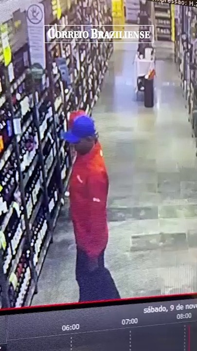 PCDF prende homem que furtava bebidas alcóolicas em supermercados do DF
