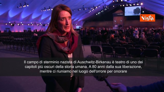 Giorno Memoria, Metsola: Auschwitz tra capitoli pi? oscuri della storia umana