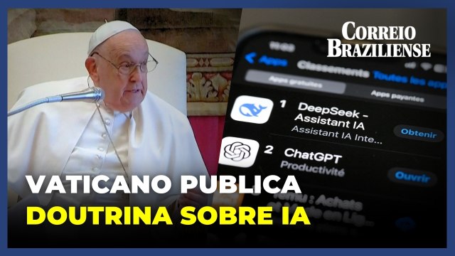 Vaticano diz que inteligência artificial traz grandes 'desafios éticos' para a humanidade