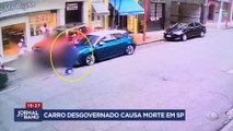 Motorista perde controle de carro e atropela sete pessoas em São Paulo